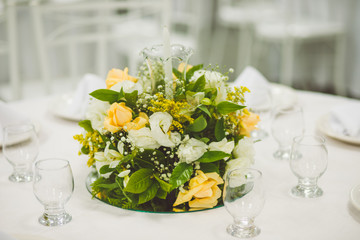 wedding and table decoration flowers 