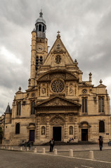 Fototapeta na wymiar PARIS-FRANCE-CHURCH