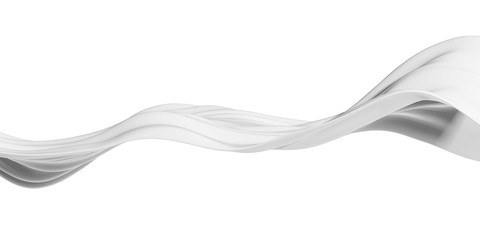 White abstract liquid wavy background