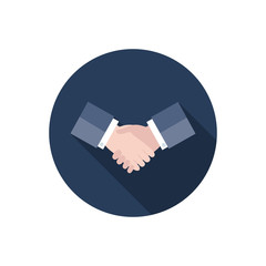 handshake vector icon