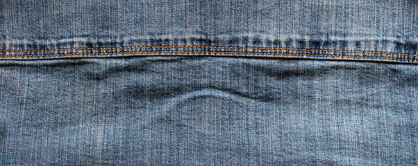 texture of blue jeans denim fabric	
