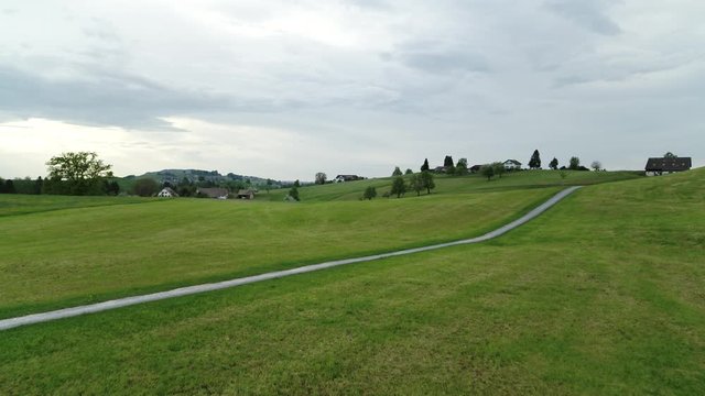 Schweizer Landschaft beim Z&uuml;richsee