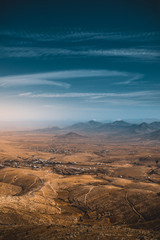 Landscape with view like on mars