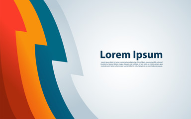 Vector of modern abstract geometric background. Graphic design element