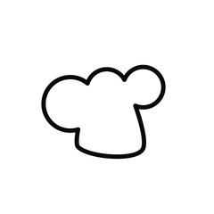 Chef hat icon template