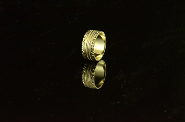 gold ring  - wedding duplicate