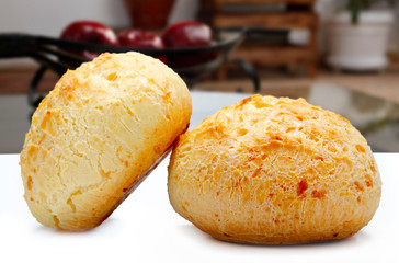 Brazilian snack, traditional cheese bread