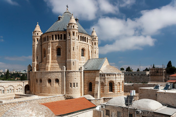 Obraz premium Abbey of the Dormition - Mount of Olives, Jerusalem
