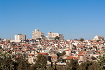 Modern Jerusalem Cityscape - The Holy Land