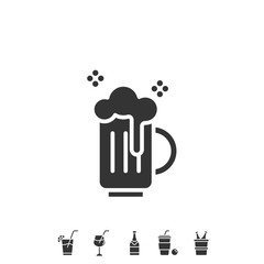 beer bottle icon vector illustration design