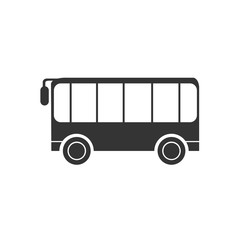 bus toy car icon vector illustration design