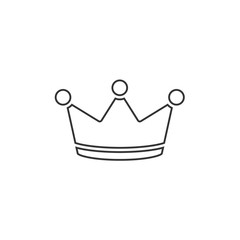 crown icon vector illustration design