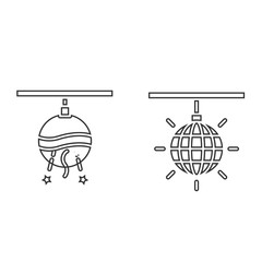 disco balls icon vector illustration design