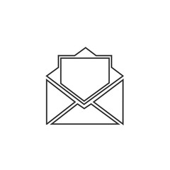 envelope letter icon vector illustration design