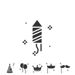 fireworks icon vector illustration design