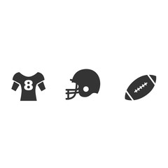 american football icon vector illustration design