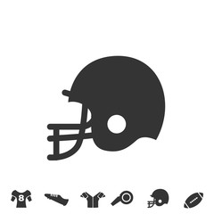 football helmet icon vector illustration design