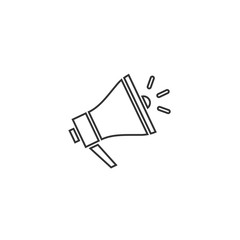 mega phone icon vector illustration design