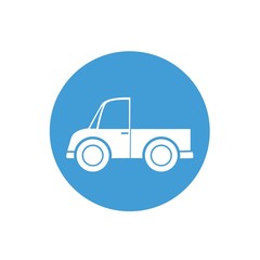 pick up truck toy car vector illustration design