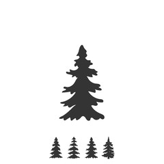 pine tree icon vector illustration design