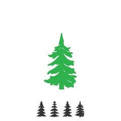 pine tree icon vector illustration design