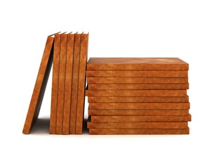 Books Collection 3D Rendering Illustration