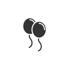 party balloons icon vector illustration design