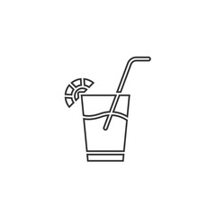 cocktail drink icon vector illustration design
