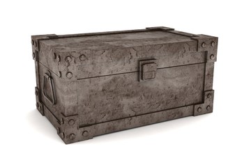 Storage Trunk 3D Illustration Rendering