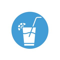 cocktail drink icon vector illustration design