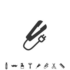 hair straightener icon vector illustration design