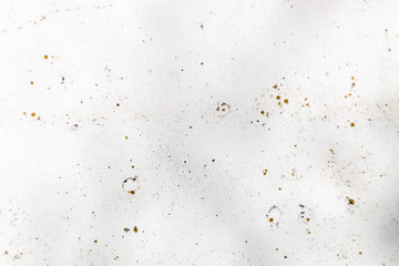 
white plaster wall with chips and potholes. concrete wall. texture. background