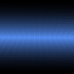 Obraz premium Abstract grid 3d lined background. Vector