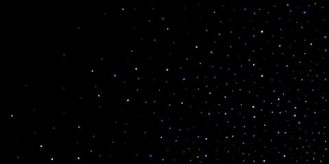 Plakat Purple glitter star confetti little spark violet