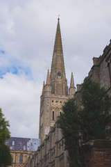 Fototapeta premium Norwich Cathedral Norfolk, England