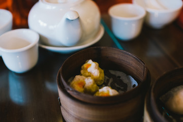 Chinese food on the table