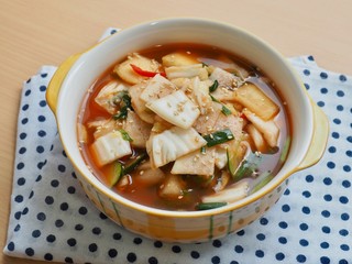 한국의 전통음식 물김치
