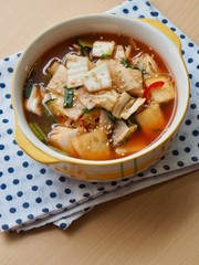 한국의 전통음식 물김치
