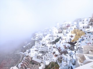 oia village santorini greece