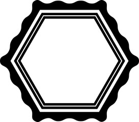 Monochrome Simple emblem mark