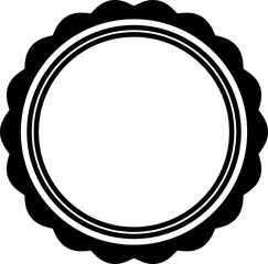 Monochrome Simple emblem mark