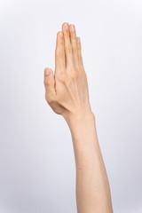 A pretty hand to hold and express