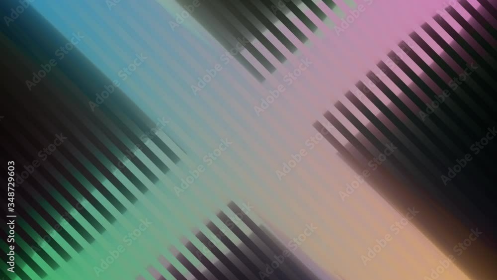 Poster spectrum color gradient cross flickering loop abstract background