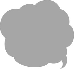Cute Cartoon Cloudy clouds Speech bubble