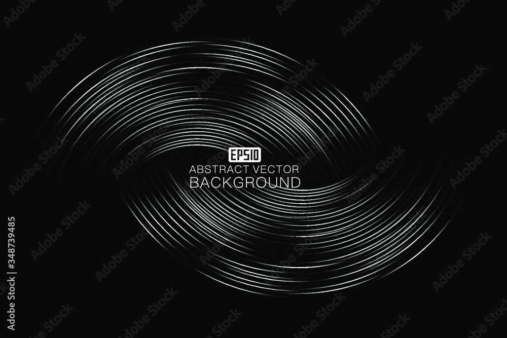 Poster textured black and white gray gradient abstract lines texture background.