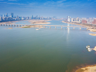 Panoramic view of Nanchang, the capital of Jianxi
