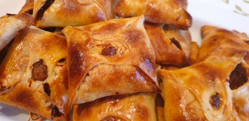 Moroccan Spinach and cheese Briouat