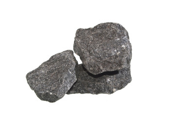 granite isolated on white background