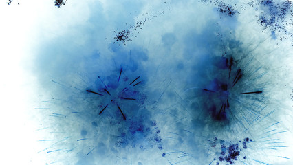 Firework effect as background