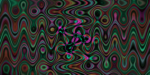 An abstract psychedelic wavy background image.